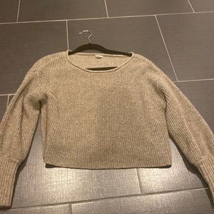 cropped sweater!